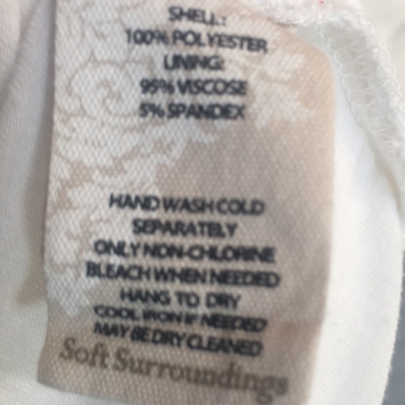 SOFT SURROUNDINGS Cool Comfy Gauzy Leisure Lounge Summer Long Line Oversized Top - Picture 13 of 15